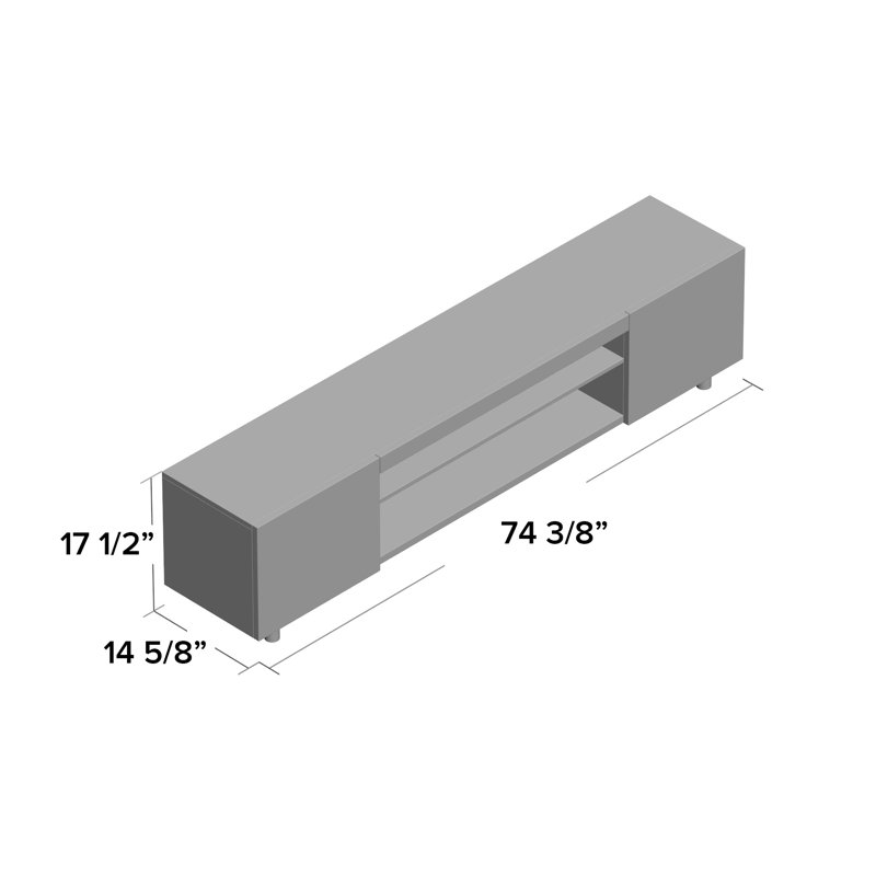 Orren Ellis Geertruidenberg TV Stand for TVs up to 85" & Reviews Wayfair